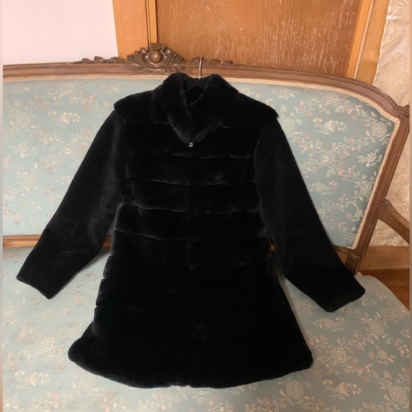 Blue Duck Fur & Shearling Coat - Picture 4 of 13